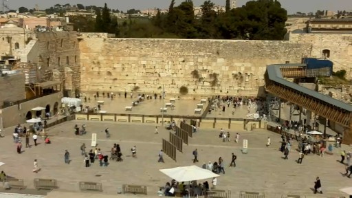 Jerusalem - Western Wall Webcam 4