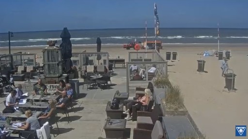 Camara en vivo de la playa de Zandvoort