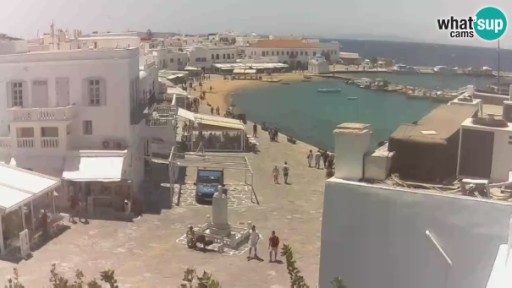 Mykonos Old Port webcam