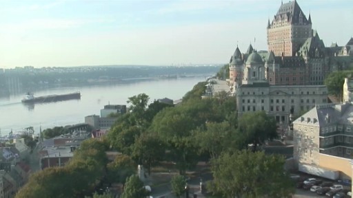 Ciudad de Quebec en vivo Chateau Frontenac