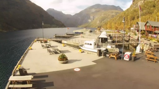 Geirangerfjord en vivo Puerto de Cruceros