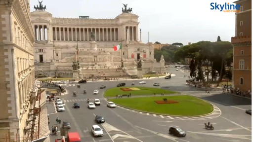 Rome Piazza Venezia webcam