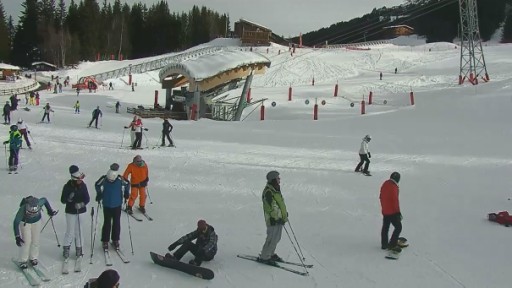 Camara en vivo de la estacion de Esqui de Les Arcs