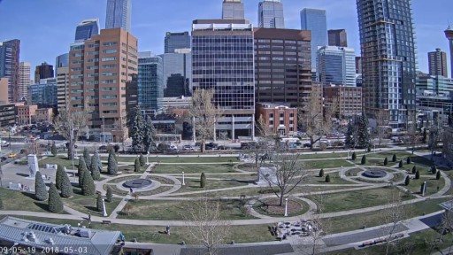 Calgary Central Memorial Park webcam