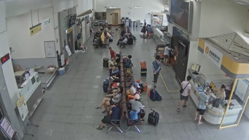 馬祖北竿空港ターミナルのライブカメラ