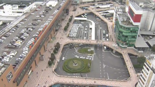 Camara en vivo de la estacion de Sendai 2