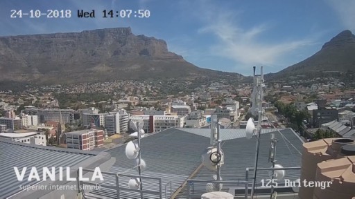 Table Mountain Webcam from Cape Town 3