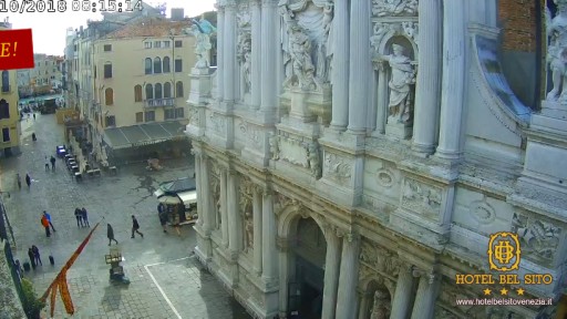 ヴェネツィア サンタ・マリア・デル・ジッリョ教会のライブカメラ