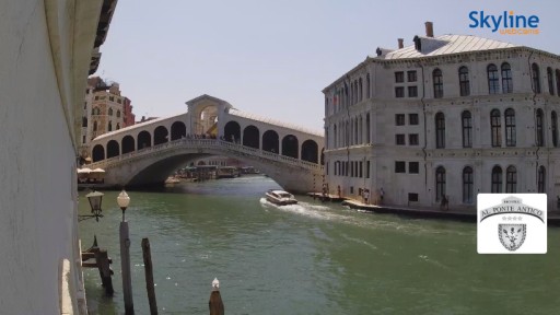 ヴェネツィア リアルト橋のライブカメラ 3