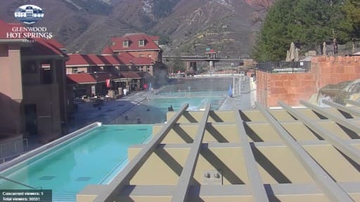 Glenwood Springs en vivo Piscina de Aguas Termales