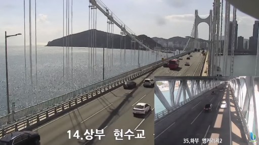 釜山 道路状況のライブカメラ
