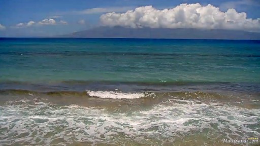 ライブカメラで見るマウイ島の海