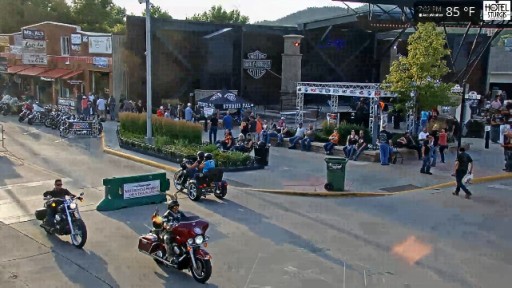 Camara en vivo del sturgis Motorcycle Rally