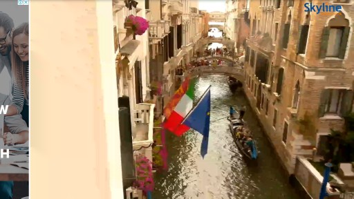 ヴェネツィア パラッツォ川のライブカメラ