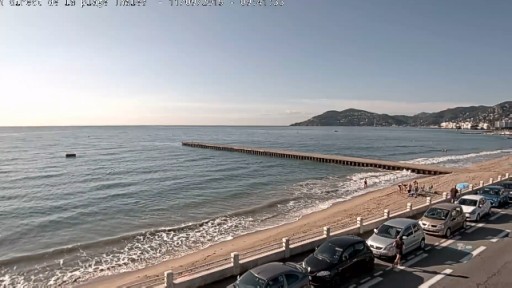 Cannes Beach webcam