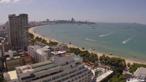 Playa de Pattaya en vivo