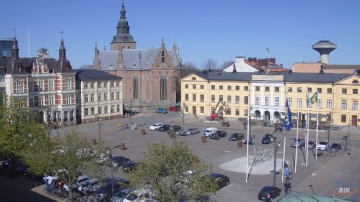 Kristianstad Stora Square webcam