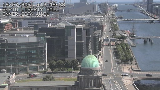 Dublin City Centre webcam