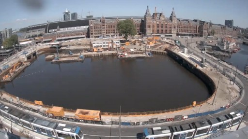 Amsterdam Centraal station webcam