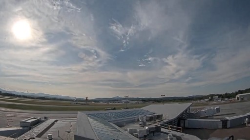 Burlington Airport webcam
