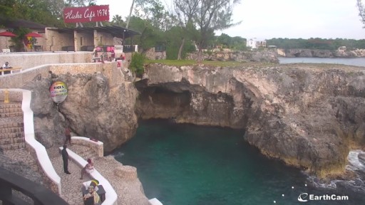 Live Cliff Webcam in Negril