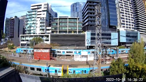 Melbourne South Yarra Station webcam