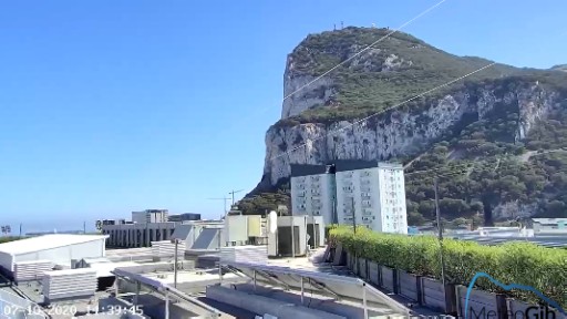 ライブカメラで見るジブラルタルの天気