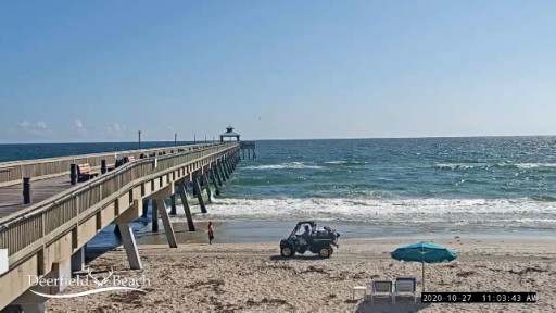 Playa de Deerfield Beach en vivo