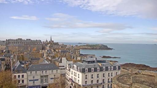 Saint-Malo en vivo Vista Panoramica