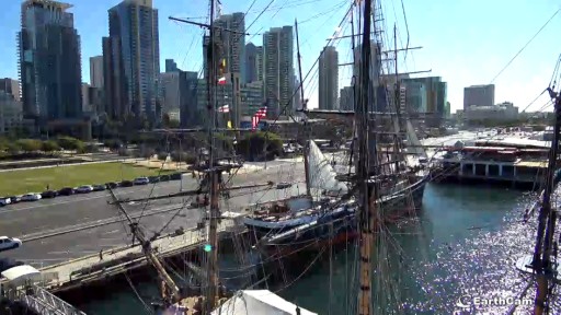 San Diego en vivo - puerto de san diego