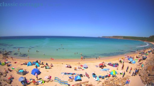 Cornwall Sennen Cove webcam