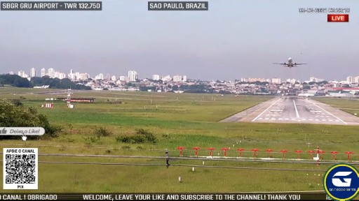 サンパウロ グアルーリョス国際空港のライブカメラ