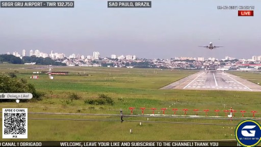 Aeropuerto de Sao Paulo en vivo