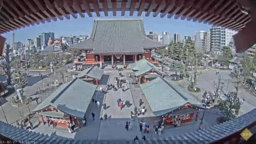 Tokio Taito en vivo - Templo de Senso-ji