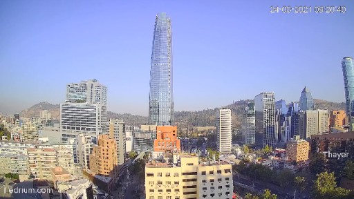 Santiago Costanera Center webcam