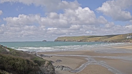 Polzeath Beach webcam