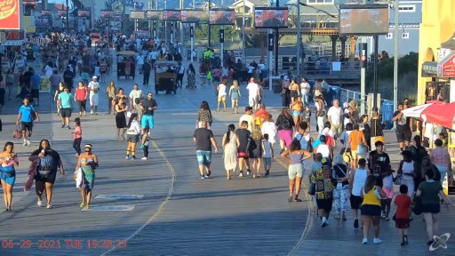 Atlantic City - Boardwalk Webcam 2