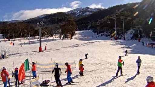 Camara en vivo de la estacion de Esqui de Thredbo