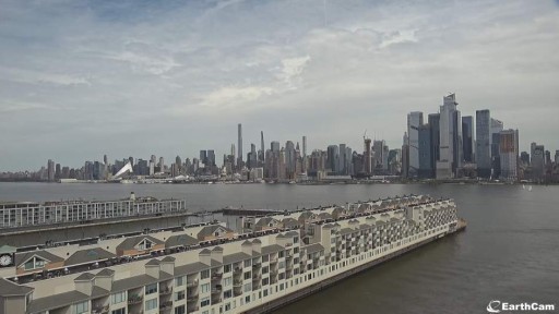 Weehawken Hudson River webcam