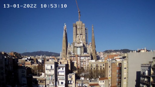 Barcelona Sagrada Familia webcam