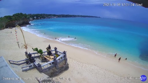 Bali Dreamland Beach webcam
