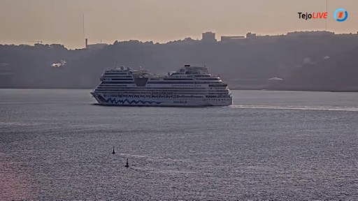 Camara en vivo del puerto de Lisboa