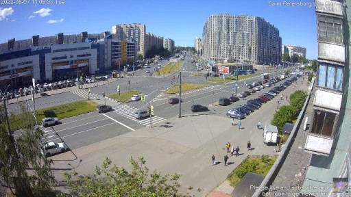 Saint Petersburg Vyborgsky District webcam
