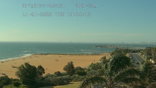 Melbourne - Brighton Beach Webcam