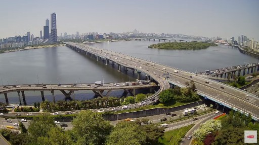 ソウル 麻浦大橋のライブカメラ