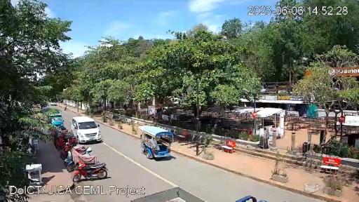 Luang Prabang Main Street webcam