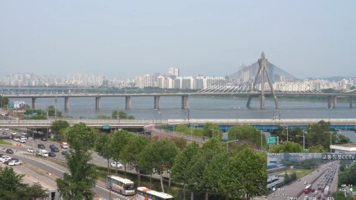 Seoul Olympic Bridge webcam