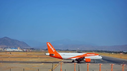 Cámara en vivo del aeropuerto de Malaga
