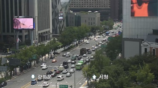 ソウル 道路状況のライブカメラ