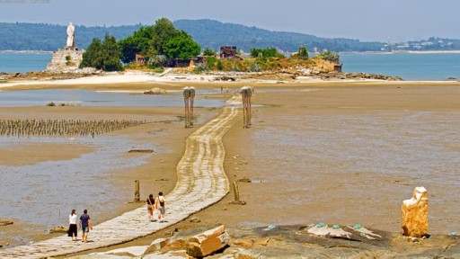 Kinmen en vivo - Islote de Jiangong